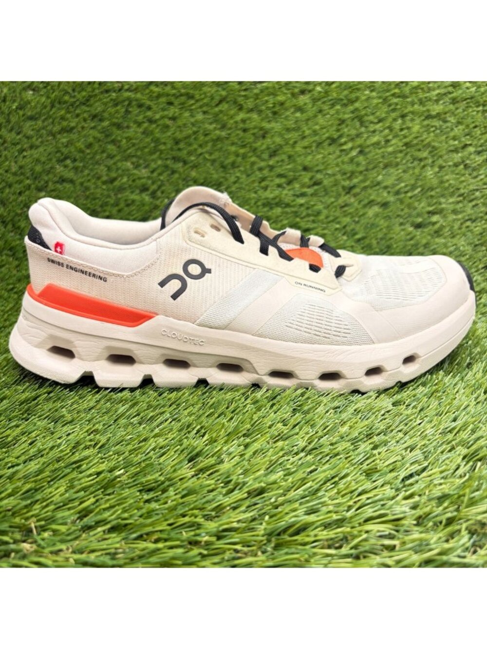 On Cloudrunner 2 Womens Size 10 White Sand Athletic Running Shoes Sneakers
